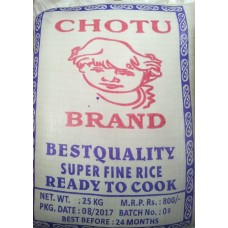 CHOTU  dosa rice  1yr old 26 kg bag
