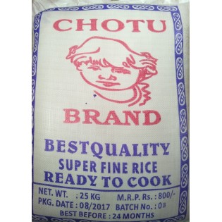 CHOTU  dosa rice  1yr old 26 kg bag