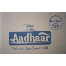 Aadhaar refined Sun flower 1L x 10pouch