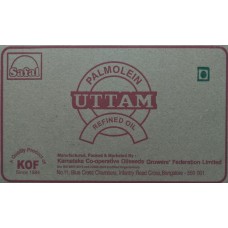 Uttam Refined Palmolein OIL Safal Brand 1L x 10 Pouch or 1Box
