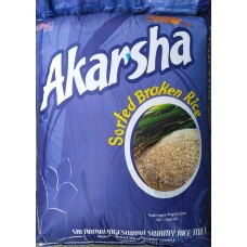 Akarsha Brand Broken raw rice 1yr old (Min ord 100kg or 4bag)