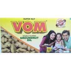 VOM Ground nut Refined OIL 500 ML  x 10 Pouch 