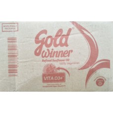 Gold Winner Refined Sun flower OIL 500ML x 20 Pouch =1Box