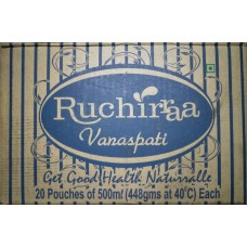 Ruchirraa  Vanaspati (dalda) 500ML x 20 Pouches