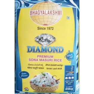  (BTC group)  Diamond Sona Masoori Raw Rice 1yr Old 26 kg ,