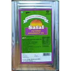 Safal Filtered Ground Nut Oil 15 Kg Tin 