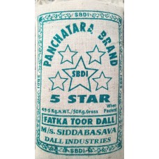 Toor Dall 5 Star  or  Panchatara Brand 50kg