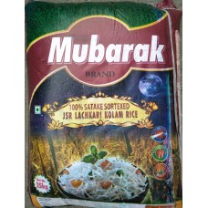 Kolam Raw Rice Mubarak Brand  25kg (Min Ord 4 Bags)