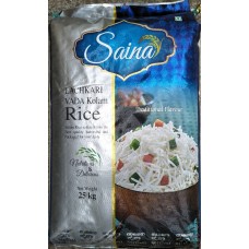 Kolam Raw Rice Saina Brand 25 kg (Min ord 4 Bag)