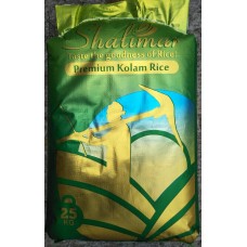 Kolam Raw Rice Shalimar Brand 25 kg (Min Ord 4 Bag)