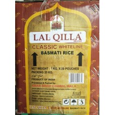 LAL QILLA Basmati Rice 1kg x 20 pouch =1 Box 