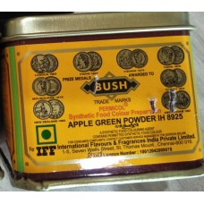 APPLE  GREEN  Powder Bush Brand 100 gm Tin