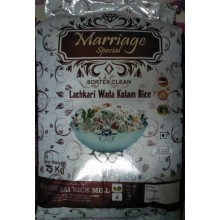 Kolam  Raw Rice  Marriage Brand 25kg (Min Ord 100kg)