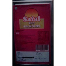 Safal RBD palmolein oil -15 kgs Tin 