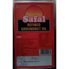 Safal refined Groundnut oil  15 kgs Tin 