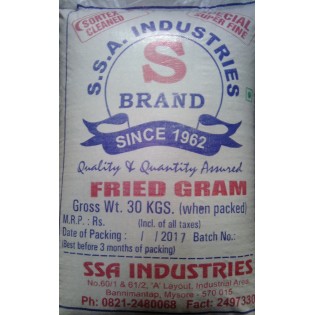   Fried gram  ' S '  brand  30kg