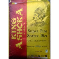 King Ashoka steam rice 1 year old 26 kg (min order 4 bag)