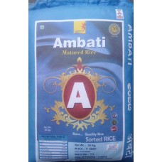 Ambati SonaMasoori Raw Rice 1yr old 26kg (min ord 100kg)