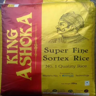 King Ashoka steam rice 1 year old 26 kg (min order 4 bag)